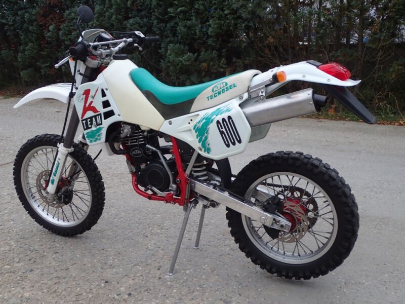KTM 600 LC 4 vintage classic enduro in nieuwstaat van 1e