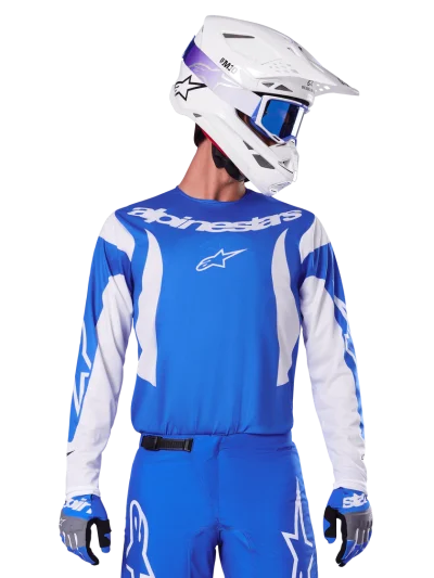 Alpinestars Fluid Hall lijn blauw/wit   shirt - Afbeelding 7