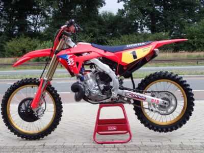 Tomasin T500 ( HONDA CRF 450 Fact edition met 500cc tweetakt kit )  8 uur !!!  # 024 productie nr - Afbeelding 2