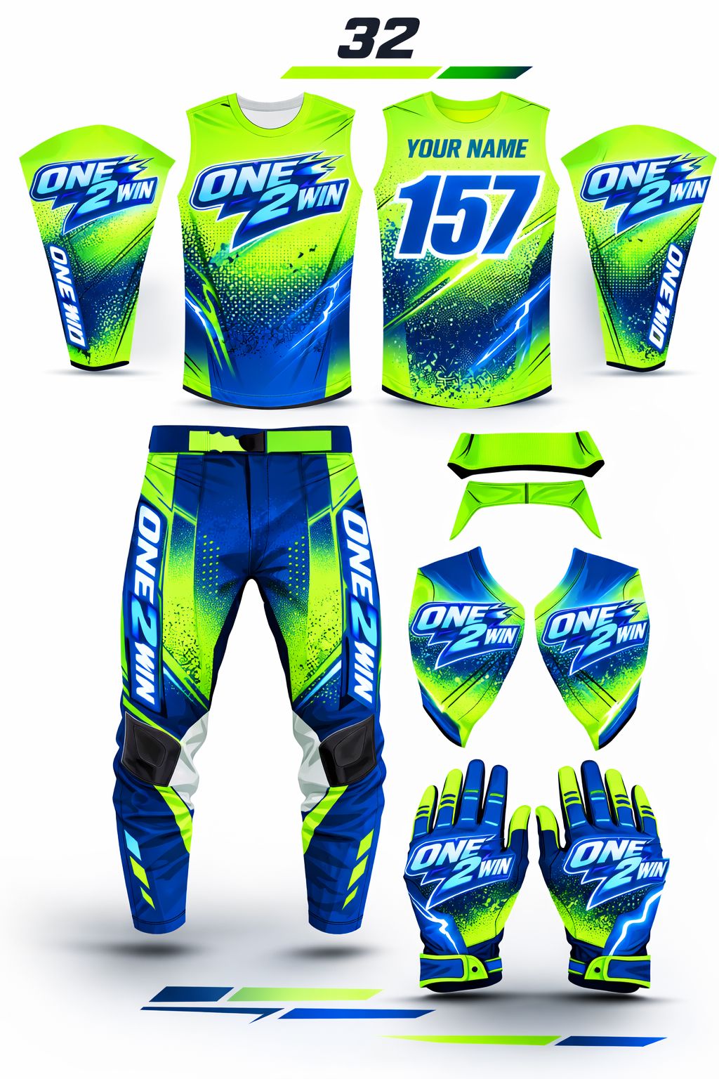 One2Win MX kleding 2026 - Afbeelding 12