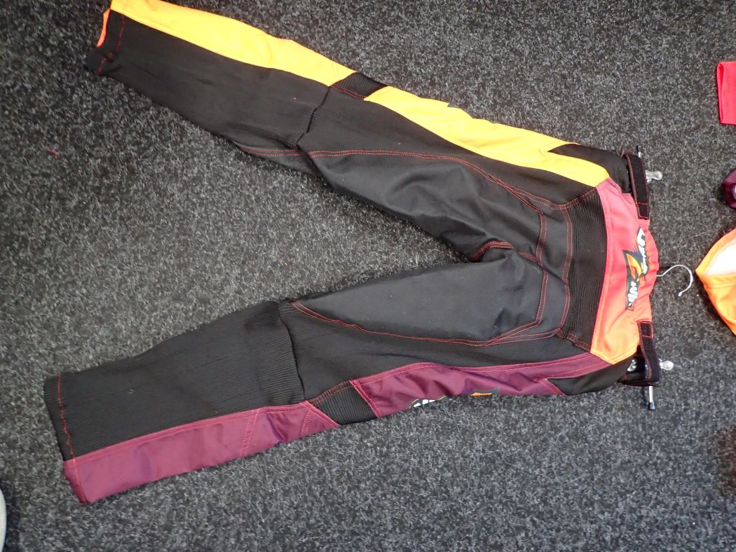 One2Win MX broek 2026 purple - geel - Afbeelding 6