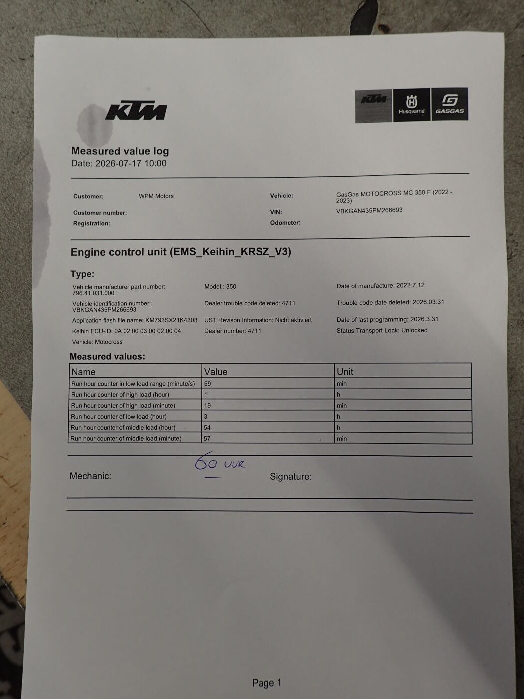 GASGAS MC 350 -F 2023 ===VERKOCHT !!! === - Afbeelding 2