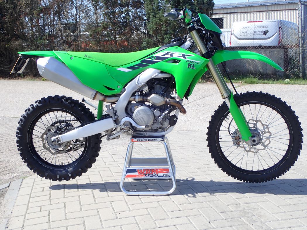 Kawasaki KX300 X 2025/26 -reserve motor / demo slechts 1462 km !! - Afbeelding 5