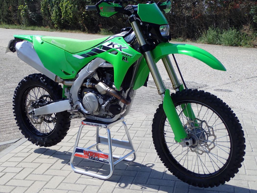 Kawasaki KX300 X 2025/26 -reserve motor / demo slechts 1462 km !! - Afbeelding 4