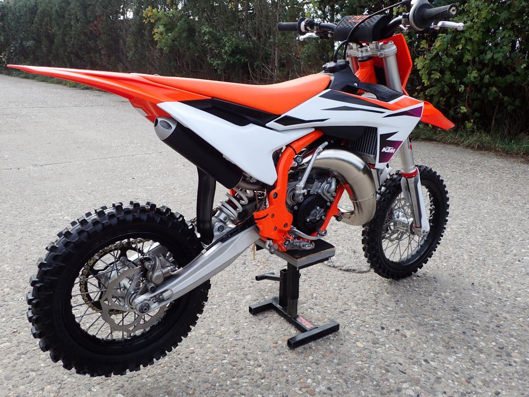 KTM 65 SX 2024 standaard uitvoering , als nieuw ! - Afbeelding 10